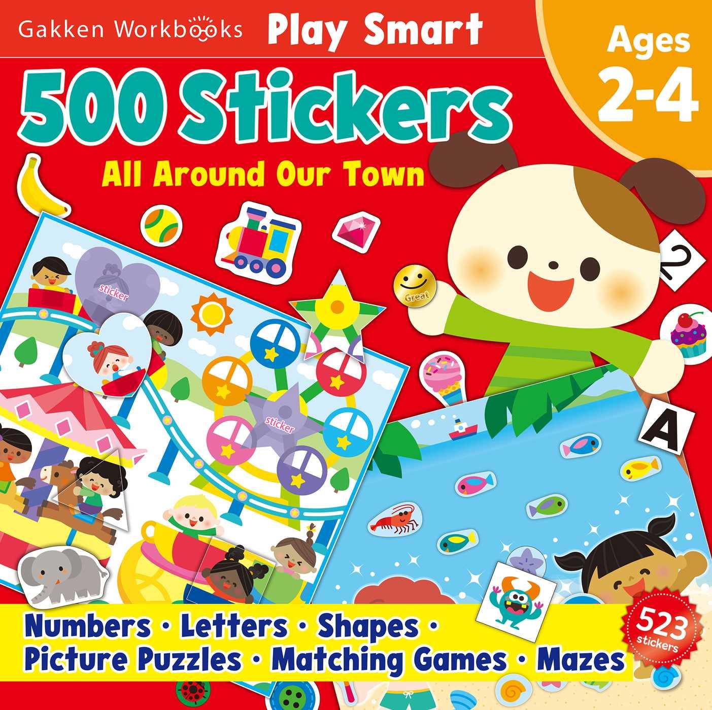 Книга Play Smart Sticker Puzzles 1 