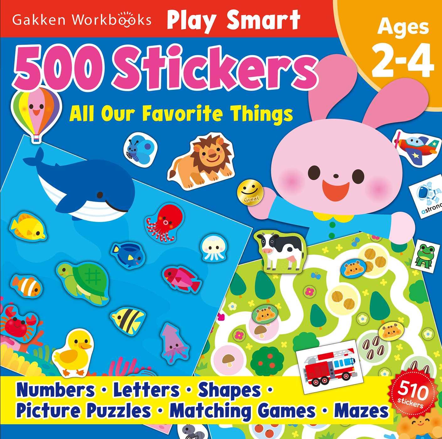 Libro Play Smart Sticker Puzzles 2 