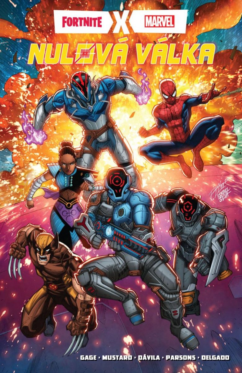Książka Fortnite X Marvel Nulová válka sebrané vydání Donald Mustard