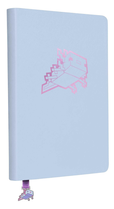 Buch Minecraft: Axolotl Journal with Ribbon Charm 