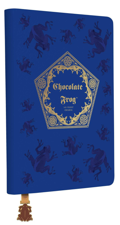 Carte Harry Potter: Chocolate Frog Journal with Ribbon Charm Insight Editions