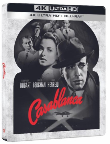 Könyv Casablanca - limitált, fémdobozos 4K Ultra HD + Blu-ray 