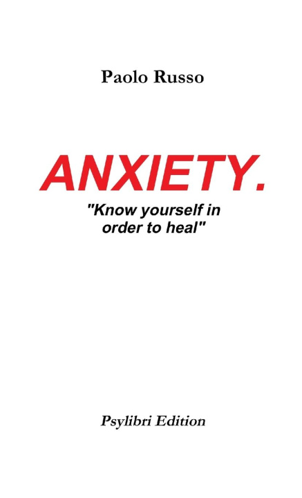 Knjiga ANXIETY. Paolo Russo