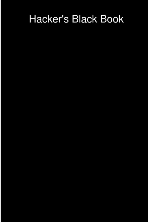 Knjiga Hacker Black Book 