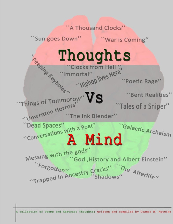 Knjiga Thoughts Vs A Mind Cosmas Mutwiwa