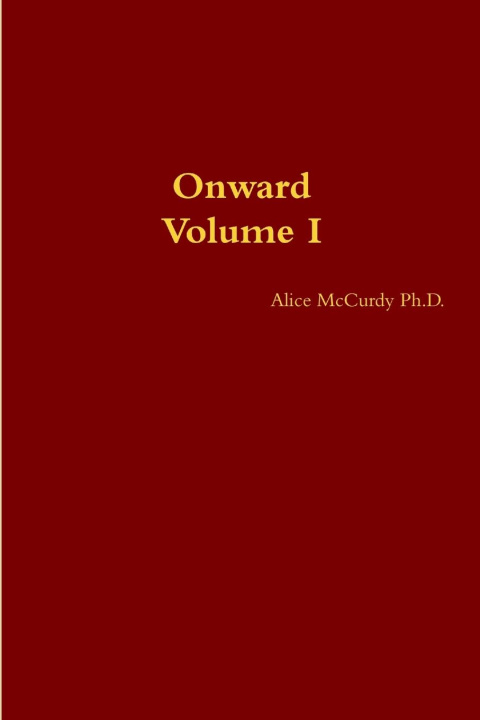 Knjiga Onward Alice McCurdy