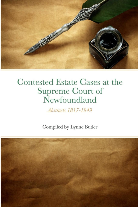 Knjiga Contested Cases Lynne Butler