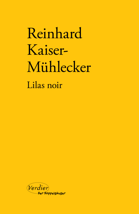 Knjiga Lilas noir Kaiser-Mühlecker