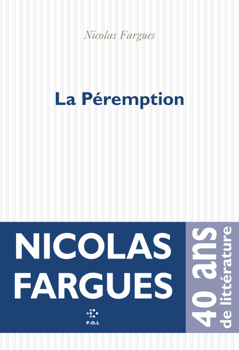 Boek La Péremption Fargues