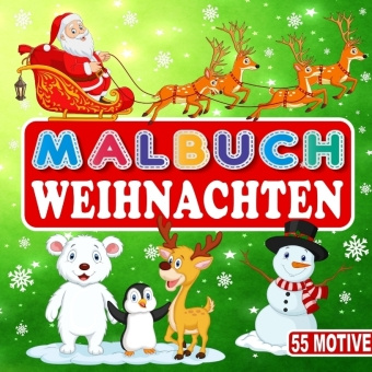 Knjiga MALBUCH WEIHNACHTEN 55 MOTIVE S & L Creative Collection