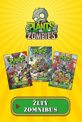 Kniha Plants vs. Zombies Žltý zomnibus 