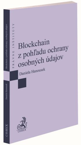 Carte Blockchain z pohľadu ochrany osobných údajov Daniela Hanousek