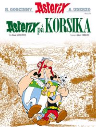 Kniha Asterix på Korsika (Norwegian edition) Albert Uderzo