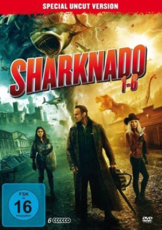 Видео Sharknado 1-6, 6 DVD (Uncut) Anthony C. Ferrante