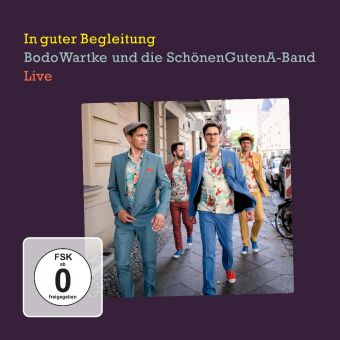 Audio In guter Begleitung, 1 Audio-CD + 1 DVD Bodo Wartke