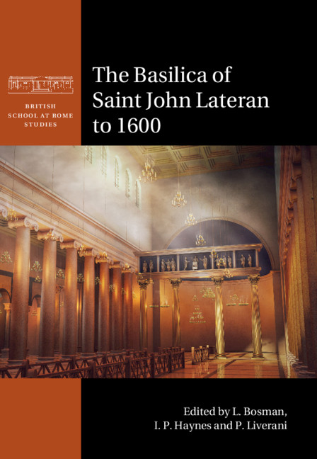 Carte Basilica of Saint John Lateran to 1600 L. Bosman