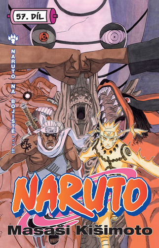 Carte Naruto 57 Naruto na bojiště...!! Masaši Kišimoto