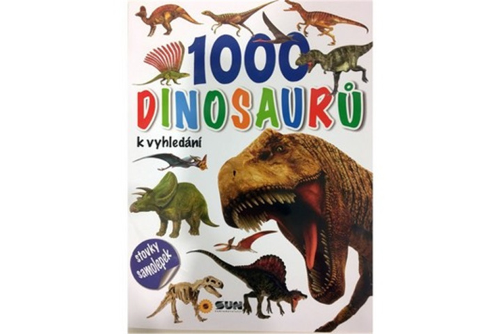 Kniha 1000 dinosaurů k vyhledání 