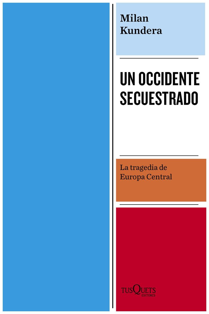 Könyv UN OCCIDENTE SECUESTRADO Milan Kundera