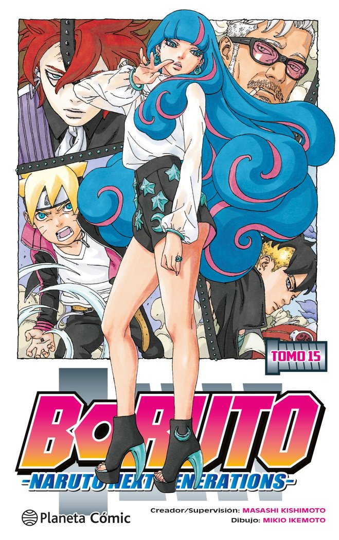 Libro BORUTO Nº15 Masashi Kishimoto