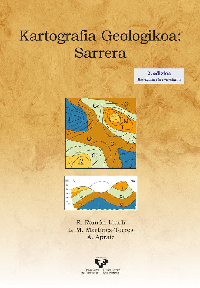 Książka Kartografia geologikoa: sarrera. 2. edizioa RAMON LLUCH