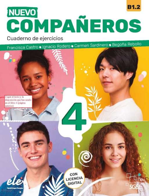 Книга COMPAÑEROS 4 EJER+@ N 3ED CASTRO VIUDEZ