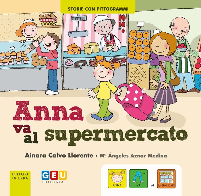 Kniha ANNA VA AL SUPERMERCATO CALVO LLORENTE
