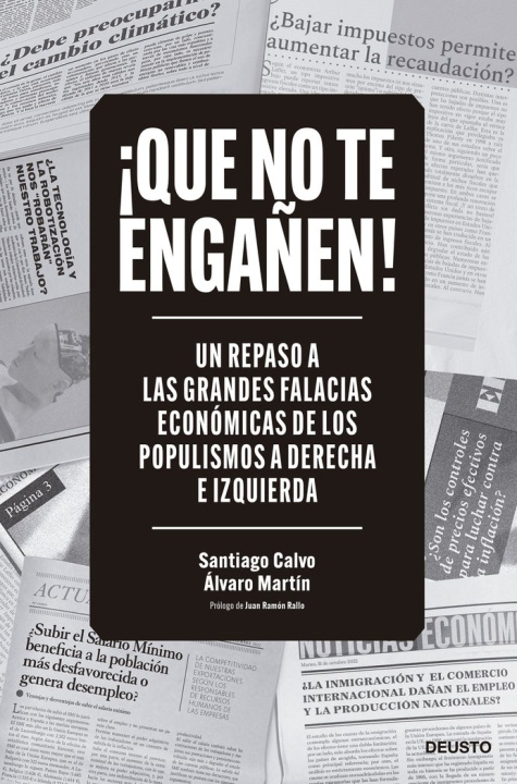 Книга ¡QUE NO TE ENGAÑEN! ALVARO MARTIN