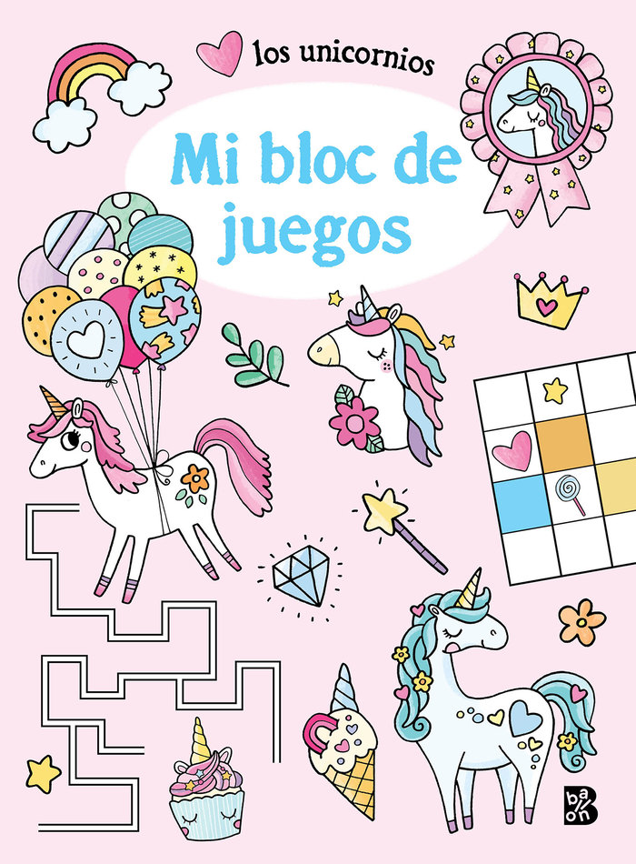 Kniha MI BLOC DE JUEGOS UNICORNIOS BALLON