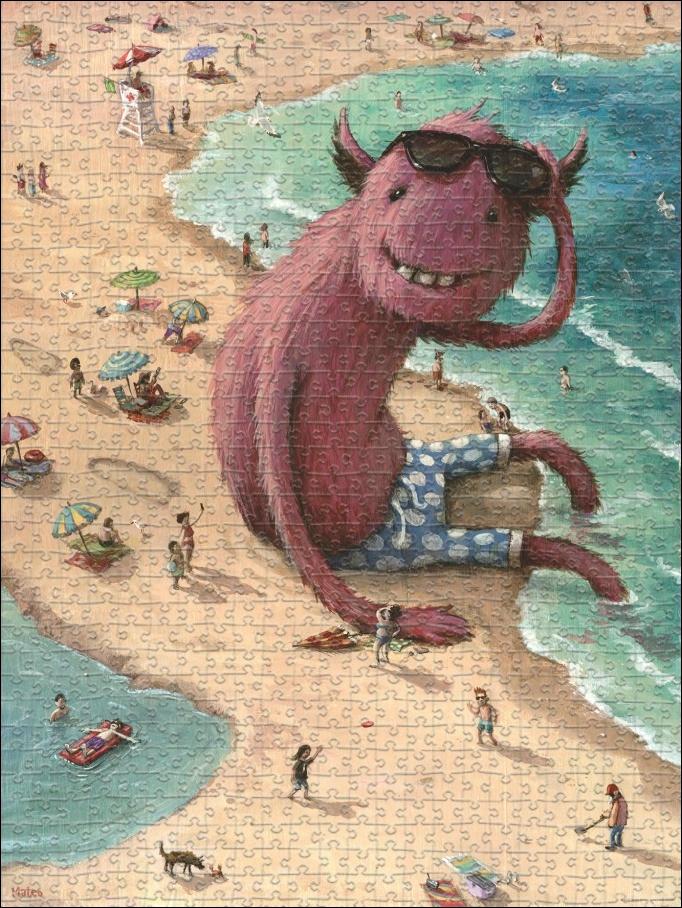 Carte Beach Boy - Puzzle 1500 Teile 