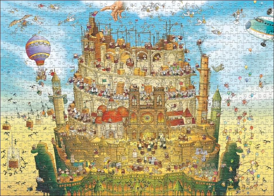 Książka High Above - Puzzle 2000 Teile 