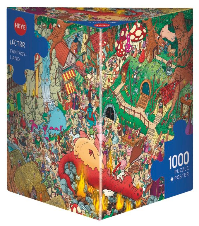 Kniha Fantasyland Puzzle 1000 Teile 