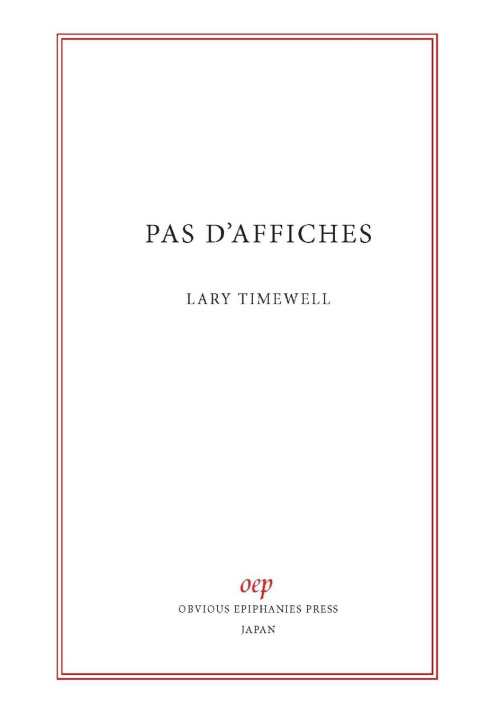 Knjiga pas d'affiches lary timewell