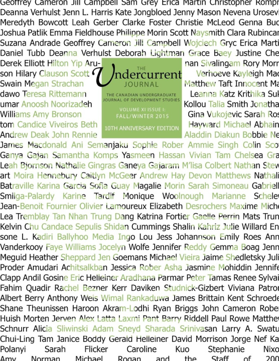 Knjiga Undercurrent Journal Christie McLeod