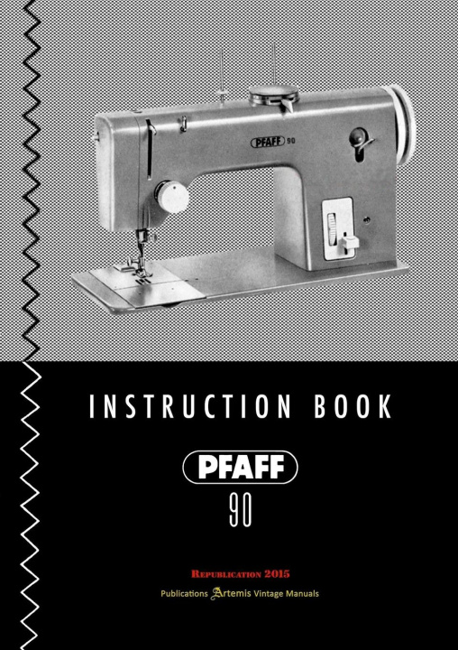 Kniha PFAFF 90 - Instruction Book 