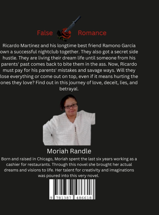 Knjiga False Romance Moriah Randle