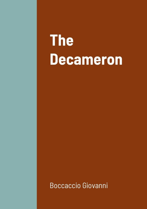Book The Decameron Boccaccio Giovanni
