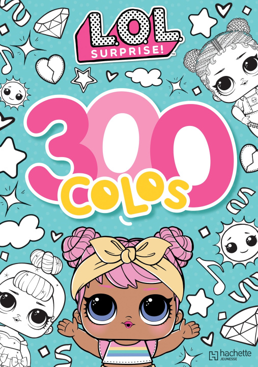 Kniha L.O.L. Surprise! - 300 colos 