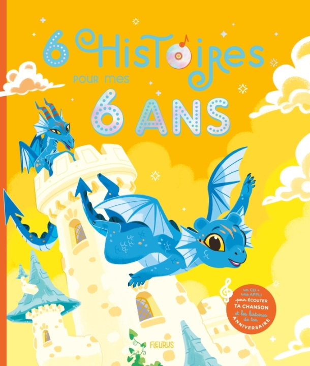 Kniha 6 histoires pour mes 6 ans (CD + liens interactifs) Karine-Marie Amiot