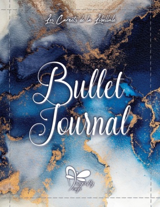 Kniha Bullet Journal - Marbre Océan 