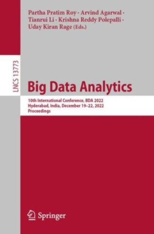 Knjiga Big Data Analytics Partha Pratim Roy