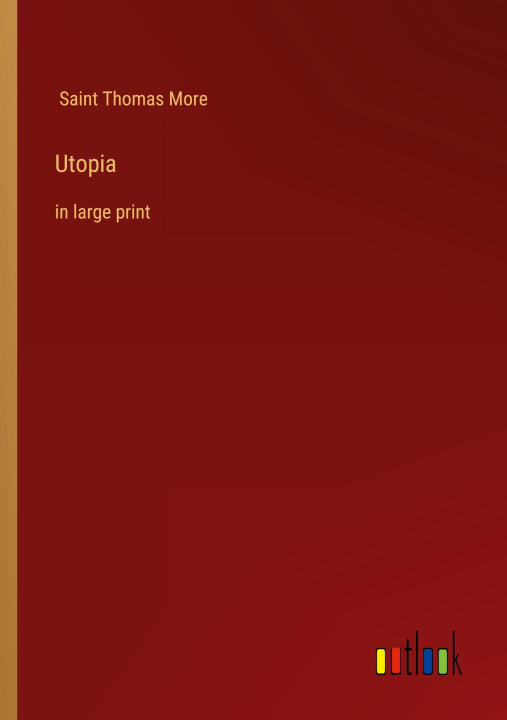 Book Utopia Saint Thomas More