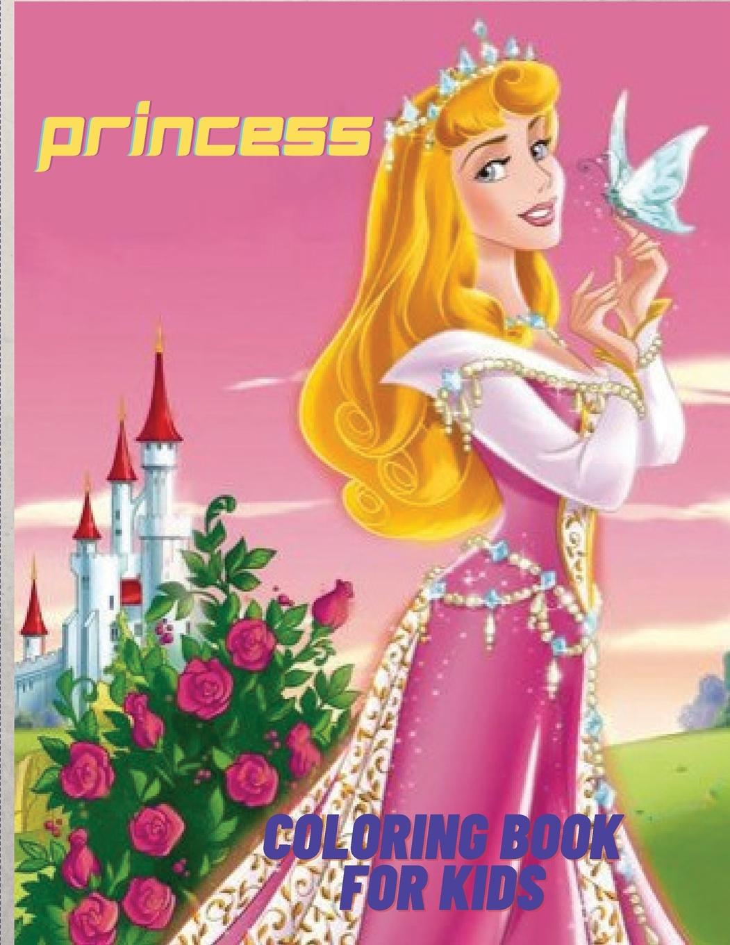 Książka Princess Coloring Book 