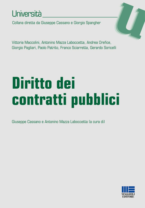 Könyv Diritto dei contratti pubblici 