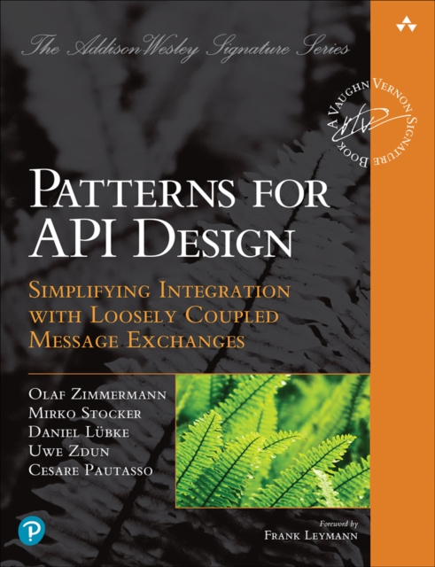 E-book Patterns for API Design Olaf Zimmermann