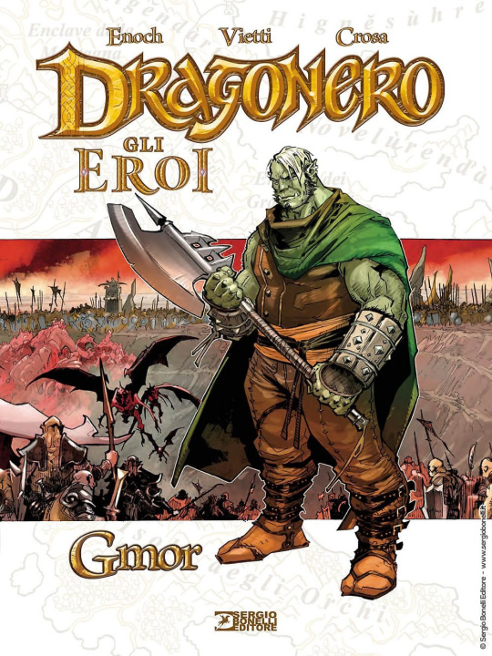 Kniha Gmor. Dragonero. Gli eroi Luca Enoch