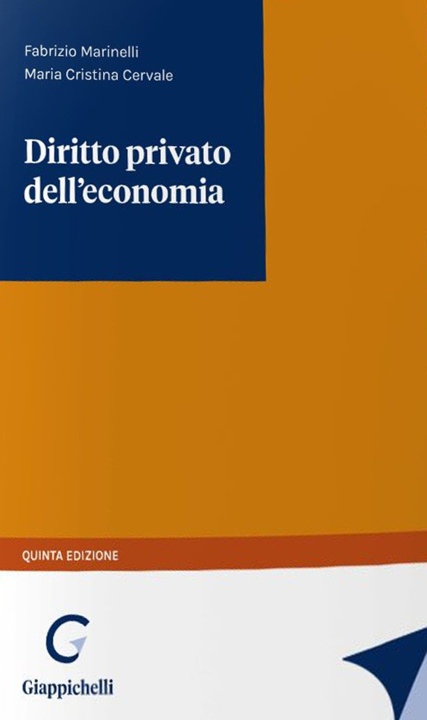 Könyv Diritto privato dell'economia Fabrizio Marinelli