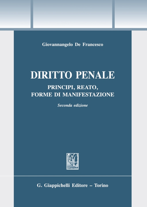 Könyv Diritto penale Giovannangelo De Francesco