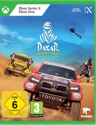 Видео Dakar Desert Rally, 1 Xbox Series X-Blu-ray Disc 