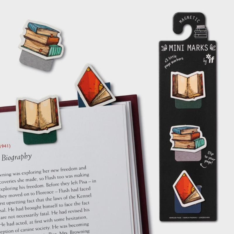 Papírszerek Záložka do knihy Mini magnetická Knihy 